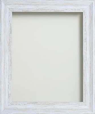 Frame Company Lynton Rustic White, 10x10 inch, fitted with perspex