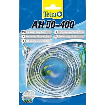 Tetratec AH 50-400 Luchtpompslang voor Aquarium, Flexible Siliconen Slang, 2.5 M, 1 Stuk