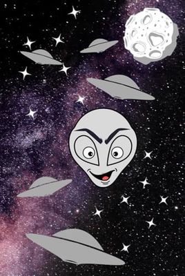 UFO Notizbuch Aliens Tagebuch Außerirdische Taschenbuch Fliegende Untertasse Zeichenbuch Ufologie Skizzenbuch Ufologen Notizheft Forscher Geschenkbuch ... Weltall Fotoalbum Wissenschaftler A23A