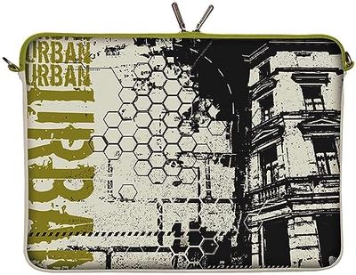 Digittrade LS152-15 Urban Notebook Sleeve Laptop neopren case custodia portatile borsa involucro protettivo 39,6cm (15,4 - 15,6 pollice) grigio