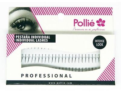 PESTAÑAS POLLIE INDIVIDUAL CORTAS NEGRAS