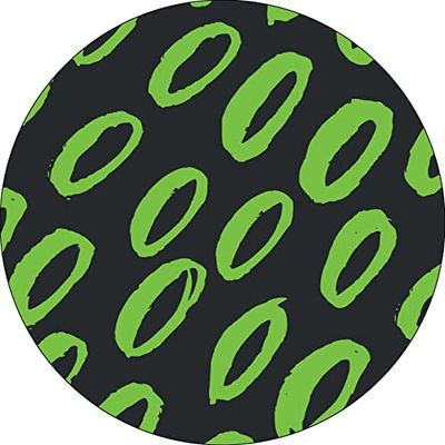 Bonateks, Okrągła podkładka pod mysz z nadrukiem cyfrowym, antypoślizgowy spód, do biura i domu, średnica: 22 cm