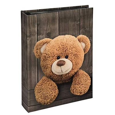 Hama Batzi Castanho álbum de fotos e protetor - Álbum de fotografia (castanho, 100 folhas, 10 x 15 cm, 200 folhas, 1 peça(s), 190 mm)
