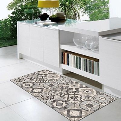 Vilber , Tapis en vinyle, KOLLAR DL 05 , 52 x140, Noir - 05