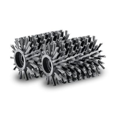 Kärcher Lot de 2 rouleaux de brosse pour PCL 4 - Nettoyage des surfaces en bois et des revêtements en WPC en extérieur (terrasses)