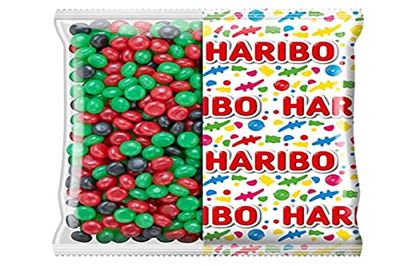 HARIBO - Fraizibus - Bonbons Dragéifiés Aromatisés aux Fruits Rouges - Sachet Vrac 2 kg