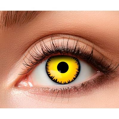 Boland - Lentilles de Contact à Motifs colorés, 2 pièces, sans Ordonnance, lentilles mensuelles pour 3 Mois, Carnaval, fête costumée, Halloween