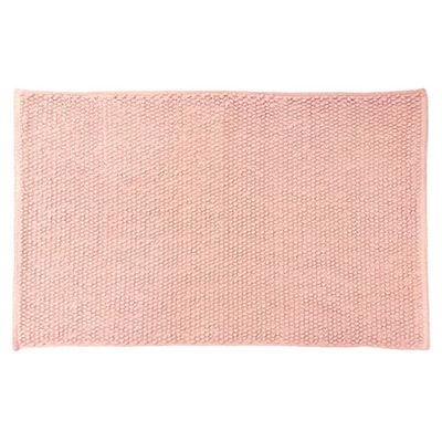 The Linen Yard Loft Tapis de Bain en Coton Blush