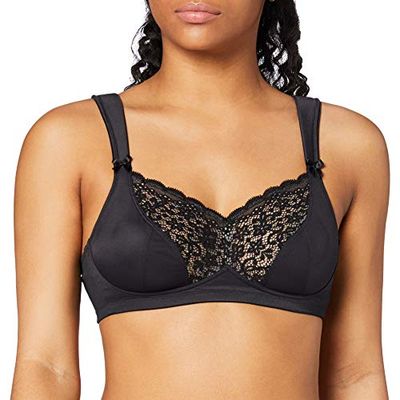 Anita Havanna draadloze bh voor dames, Zwart, 90C