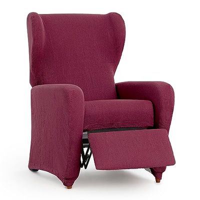 Eysa Housse de Fauteuil Relax élastique Poseidon Couleur 08, Bordeaux