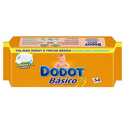 Dodot - Toallitas básico recambio 54 unidades