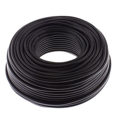 Luidsprekerkabel ROND 50m 2x0,75mm² - professionele PA-installatie- audio- ronde kabel