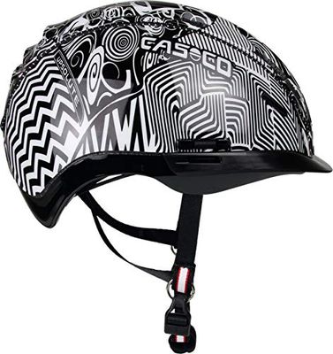 Casco Kinderfietshelm Young Generation F1, zwart/wit, S