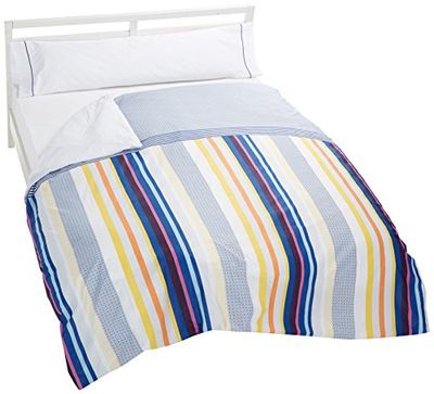 Artemur 64720 C/10 Nilo Colore Blu Duo Nordic per Letto, Cotone Poliestere, 150 cm