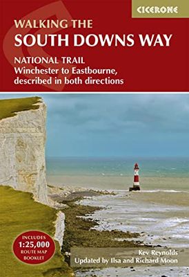 The South Downs Way: (Includes separate OS 1:25K map booklet) Winchester to Eastbourne, described in both directions