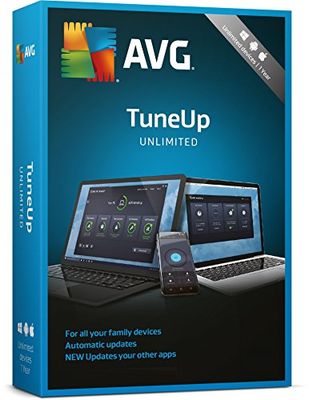 AVG TuneUp 2018 Unlimited - 2 Year Unlimited Devices (PC/Mac/Android)