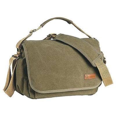 TARION Camera Shoulder Bag DSLR Camera Case Bag SLR Messenger Bag with Rain Cover Waterproof Shockproof Sling Shoulder Lens Bags(Green)