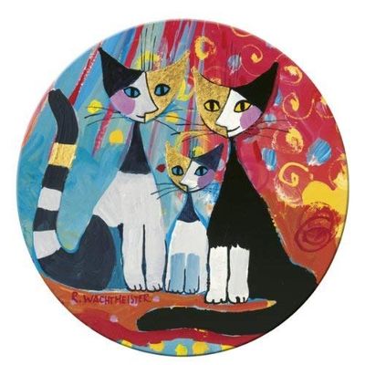 Fridolin Miroir de Poche 7,6 Cm Rosina Wachtmeister We Want to Be Together en Métal