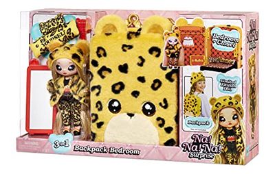 Na Na Na Surprise 3-in-1 Backpack Bedroom - Jenell Jaguar