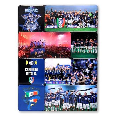 Inter, IM Set MAGNETI 2023/24 Barn, Svart, ljusblå, OneSize