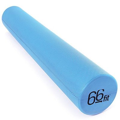 66fit EVA Foam Roller - Blue - 15cm x 90cm