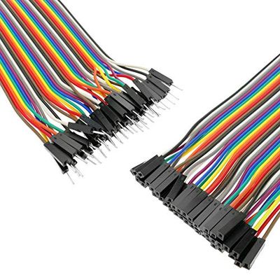 bematik – Cable DuPont 1p-1p mâle-femelle 2.54 mm de 20 cm (ak087)