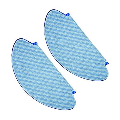 Rowenta ZR740001 Microfibre Cloth Set of 2 Original Parts Suitable for Explorer 60 Robot Vacuum Cleaners