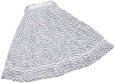 Rubbermaid kommersiell 24 OZ Web Foot® finish våt mopp, 1 tum pannband, vit, (FGA41306WH00)