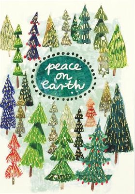 Festival of Trees Small Boxed Holiday Cards (Christmas Cards, Greeting Cards)