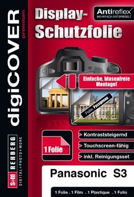 digiCOVER - Pellicola protettiva premium per Panasonic DMC-S3