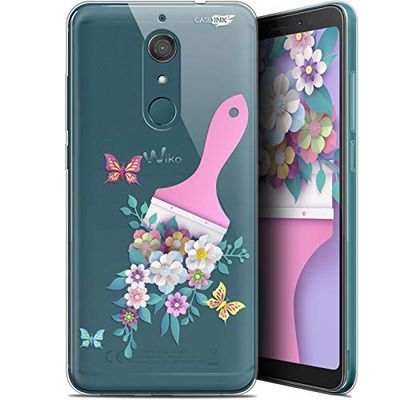 Beschermhoes voor Wiko View XL, ultradun, bloemenmotief