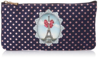Les Cakes de Bertrand nyckelring/Purse Paris godis, sminkväska - flerfärgad, 11,5 x 22 cm