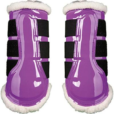 HKM Comfort Polainas/Gorras para Pies Lila S
