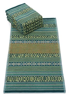 Bassetti Roccaraso 9324172 V1 - Asciugamano in cotone, 50 x 100 cm, colore: Verde