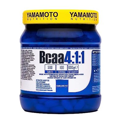 YAMAMOTO NUTRITION Bcaa 4:1:1 500 comprimidos