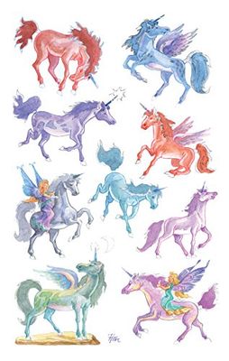 Avery 53148 Children Sticker , Unicorns , 18 stickers