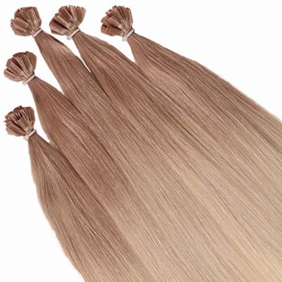 hair2heart Premium Remy Real Hair Bonding Extensions, Straight, 50 cm, 18-22 Honey Ombre 25 x 0.8 g