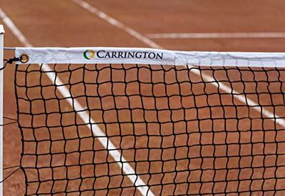 Tennis Club 3 mm Tournament - speciellt jord-bath-nät med ett icke-smutsigt band!