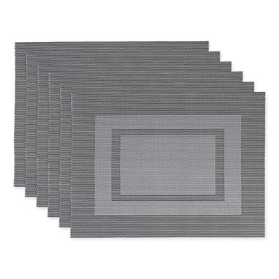 DII - Toalhas de mesa de vinil fáceis de limpar, para uso interior / exterior, para mesa