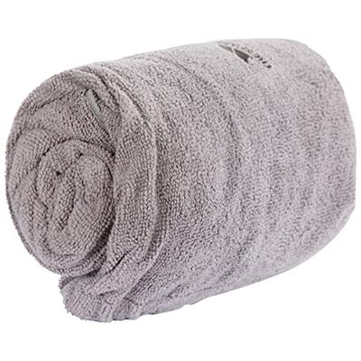 Trespass Transfix Sneldrogende Microvezeldoek Handdoek, Storm Grey, One Size