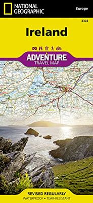 Ireland Map: Travel Maps International Adventure Map (National Geographic Adventure Map)