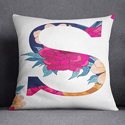 Bonamiason Decoratieve kussenslopen 45x45 cm, Kussenhoezen Bank, Decoratieve Kussenhoesjes, Kussensloop Sierkussen Kerstmis - Ontworpen en geproduceerd in Turkije