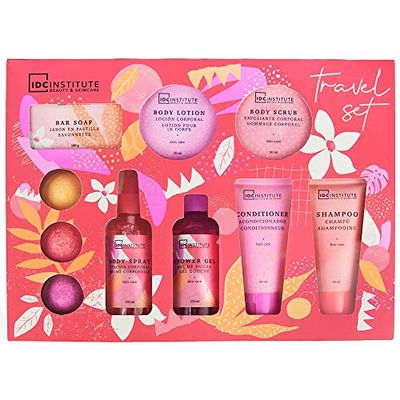 Travel Cosmetic Gift Set 10 Pieces 30 x 23 x 5 cm