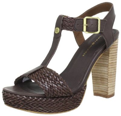 Tommy Hilfiger Dam Farah 1 Slingback, Brun brun 204-36 EU