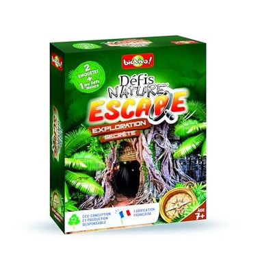 Bioviva- Sfida Scarpa Gioco d'inchiesta dai 7 Anni, Colore Défis Nature Escape-Esplorazione segreta, 280280