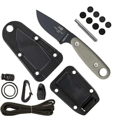 Esee ESIZ2BKIT Faca unissexo, adulto, verde, tamanho único