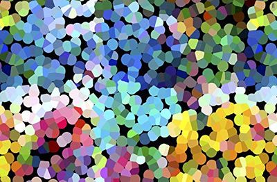 Vilber New Look Dots Tapete, vinil, multicolor, 100 x 153 x 0,2 cm