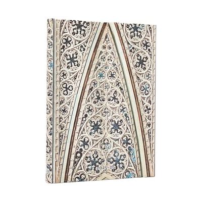 Paperblanks | 2026 Voûte de la Cathédrale de Milan | Duomo di Milano | 18 mois | Midi | Horizontal | Avec Rabat | 208 Pg | 80 GSM