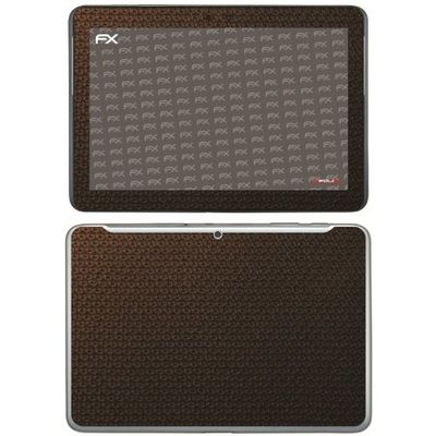 atFoliX FX-Honeycomb - Skin para Samsung Galaxy Tab 2 10.1, Color marrón