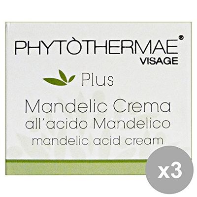 Phytothermae Set 3 Crema Acido MANDELICO 50 Ml. 60097X Cura del Viso, Multicolore, Unica